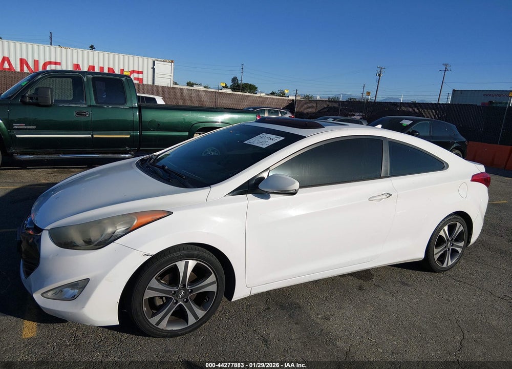 2013 HYUNDAI ELANTRA SE VIN: KMHDH6AE1DU012627