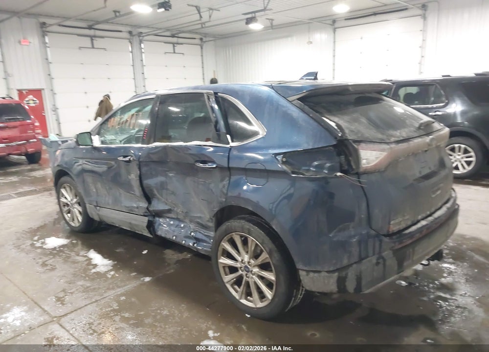 2017 FORD EDGE TITANIUM VIN: 2FMPK4K84HBC16152