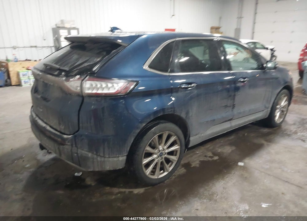 2017 FORD EDGE TITANIUM VIN: 2FMPK4K84HBC16152