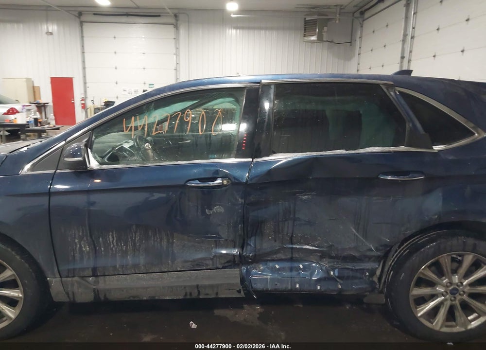 2017 FORD EDGE TITANIUM VIN: 2FMPK4K84HBC16152