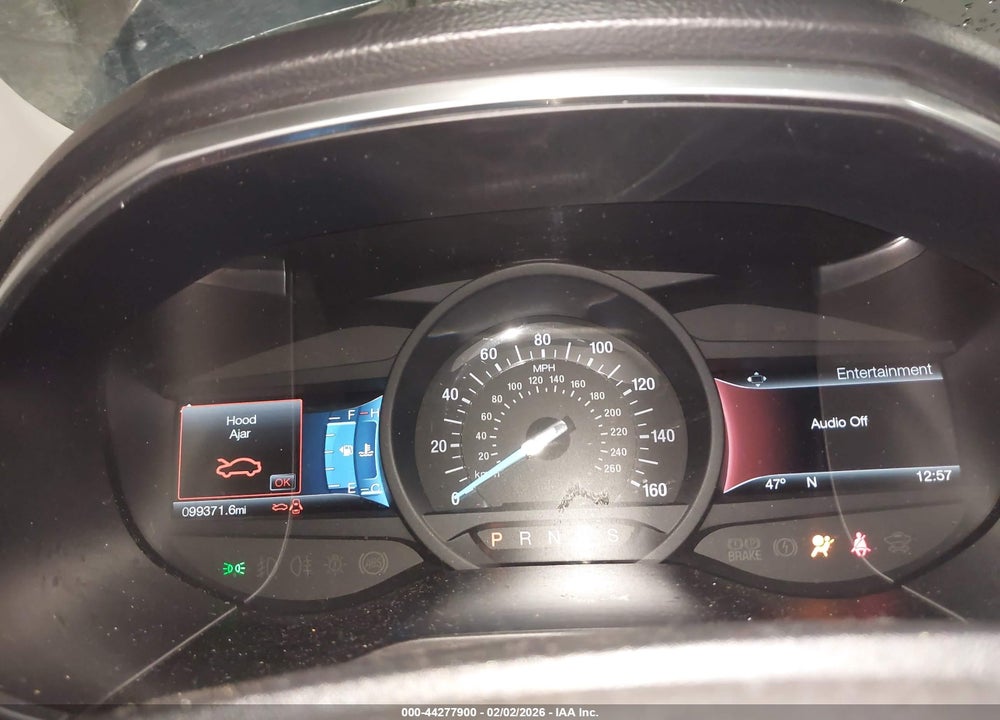2017 FORD EDGE TITANIUM VIN: 2FMPK4K84HBC16152
