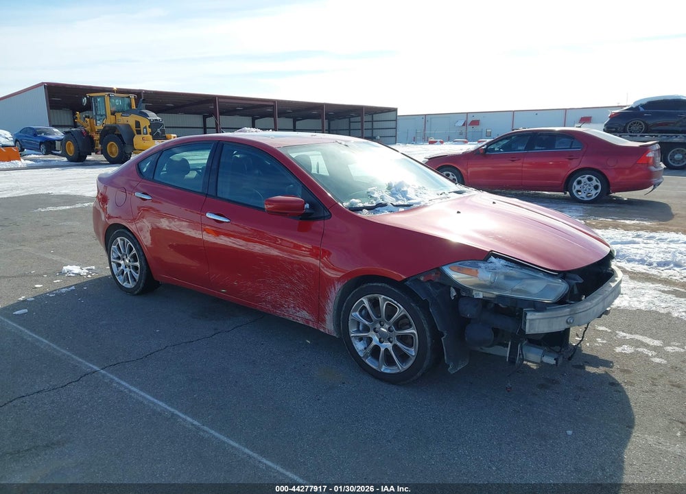 2013 DODGE DART LIMITED VIN: 1C3CDFCA8DD715135