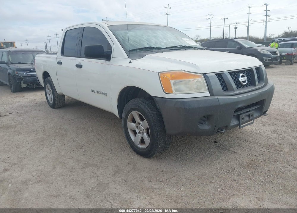 2008 NISSAN TITAN XE VIN: 1N6BA07D58N318500