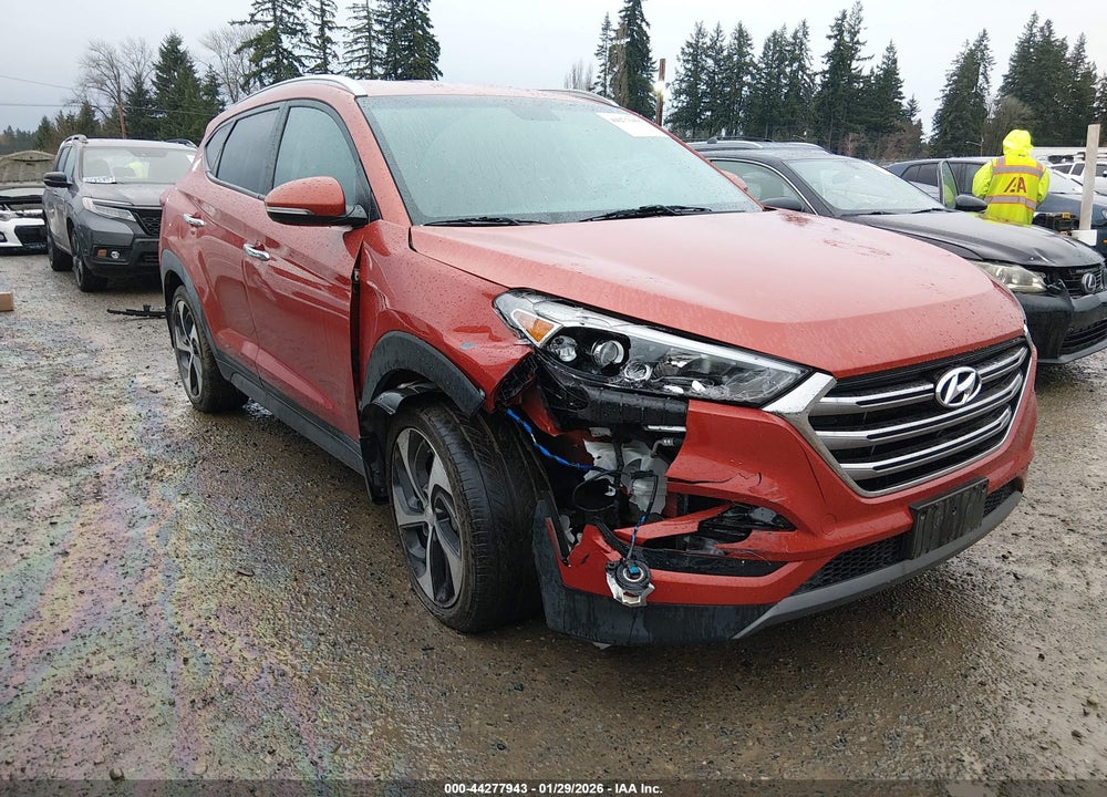 2016 HYUNDAI TUCSON LIMITED VIN: KM8J3CA25GU051389