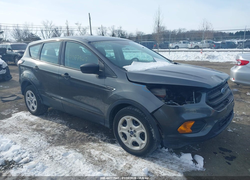 2017 FORD ESCAPE S VIN: 1FMCU0F76HUC73899