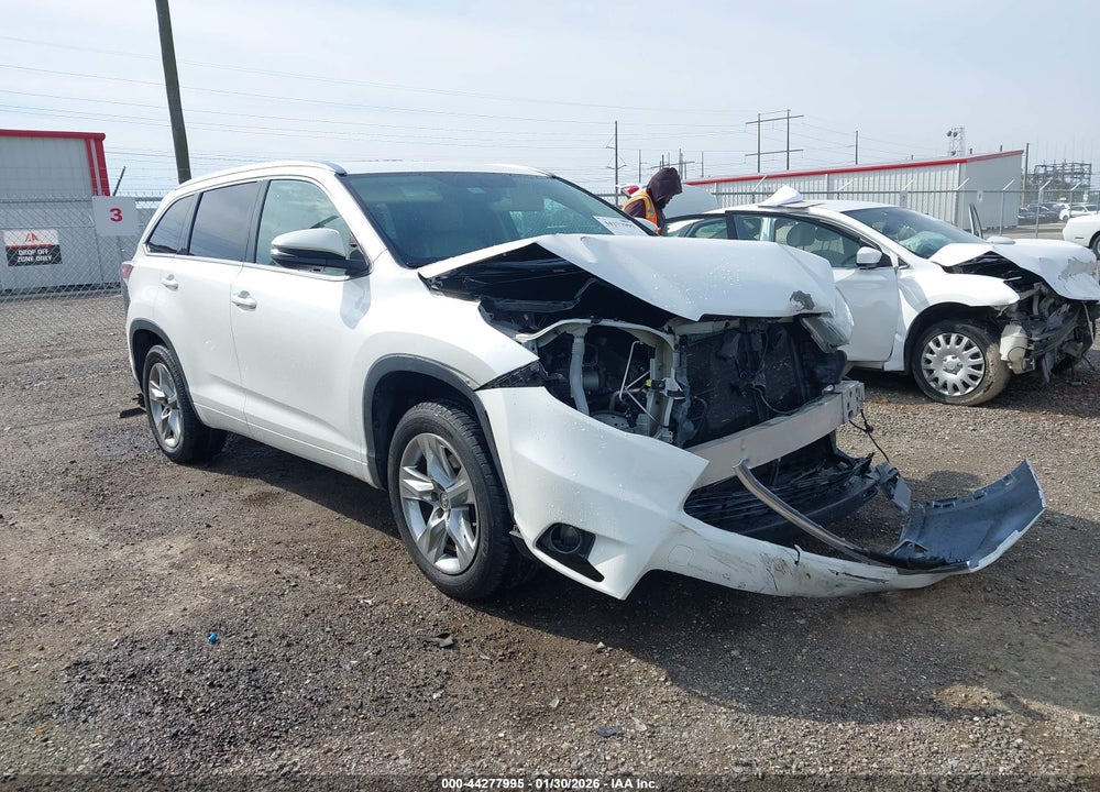2015 TOYOTA HIGHLANDER LIMITED V6 VIN: 5TDYKRFH8FS106426