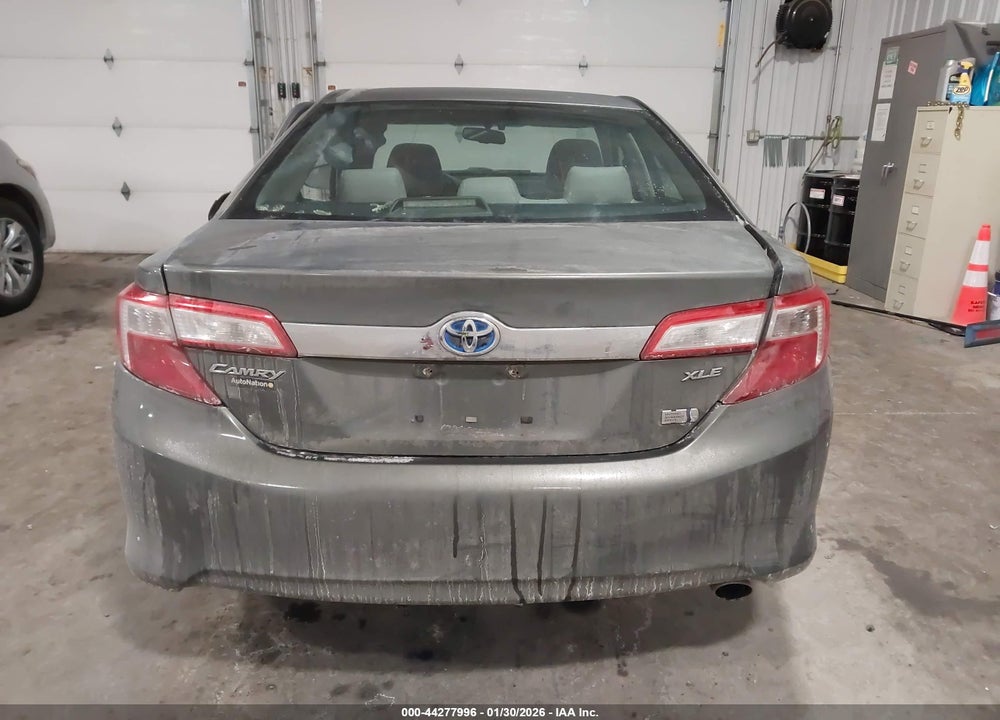 2012 TOYOTA CAMRY HYBRID XLE VIN: 4T1BD1FK7CU033369