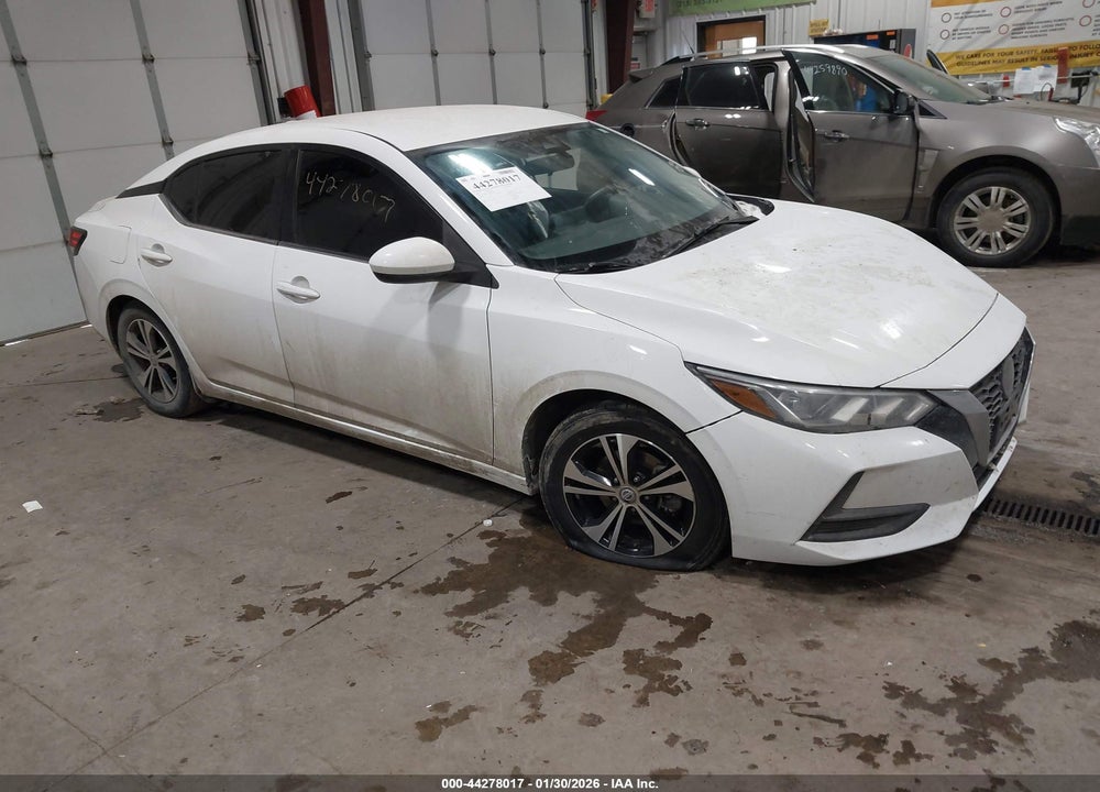 2021 NISSAN SENTRA SV XTRONIC CVT VIN: 3N1AB8CV0MY240877