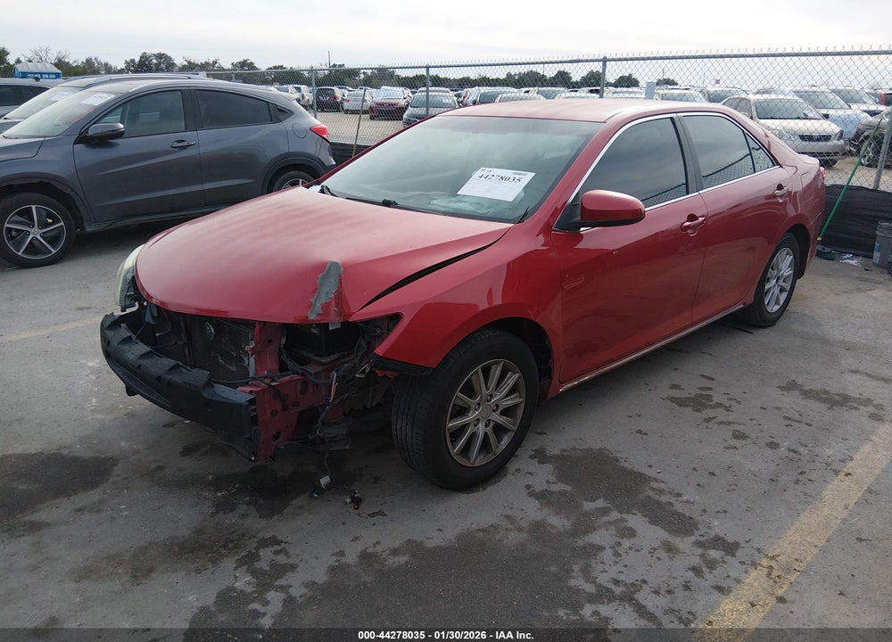 2012 TOYOTA CAMRY LE VIN: 4T4BF1FKXCR251970