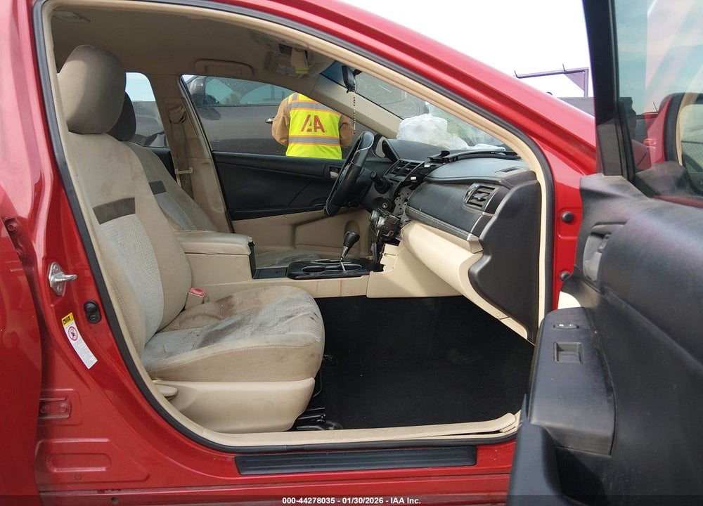 2012 TOYOTA CAMRY LE VIN: 4T4BF1FKXCR251970