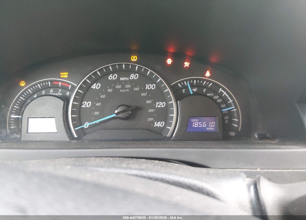 2012 TOYOTA CAMRY LE VIN: 4T4BF1FKXCR251970