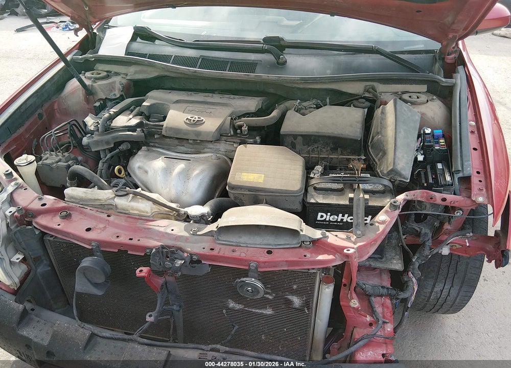 2012 TOYOTA CAMRY LE VIN: 4T4BF1FKXCR251970