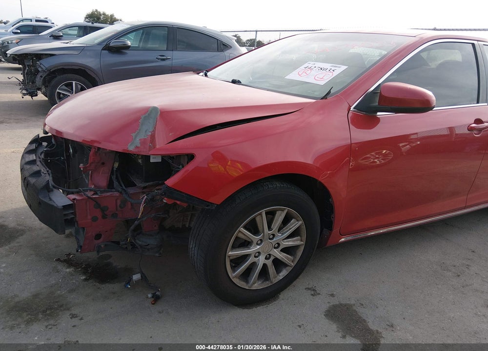 2012 TOYOTA CAMRY LE VIN: 4T4BF1FKXCR251970
