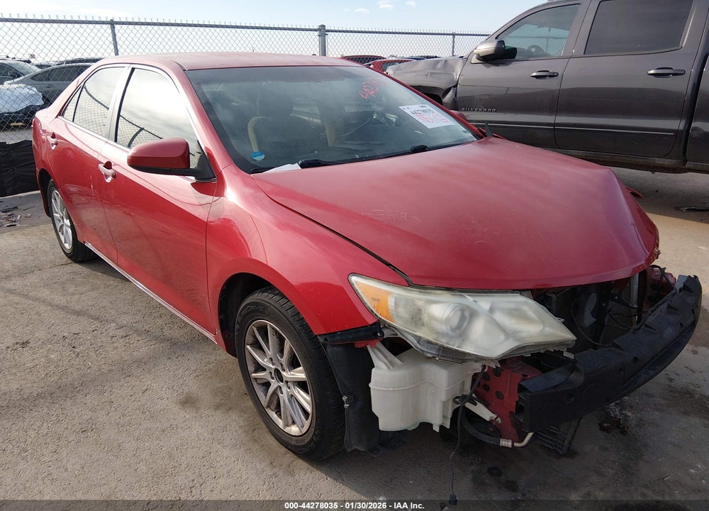 2012 TOYOTA CAMRY LE VIN: 4T4BF1FKXCR251970