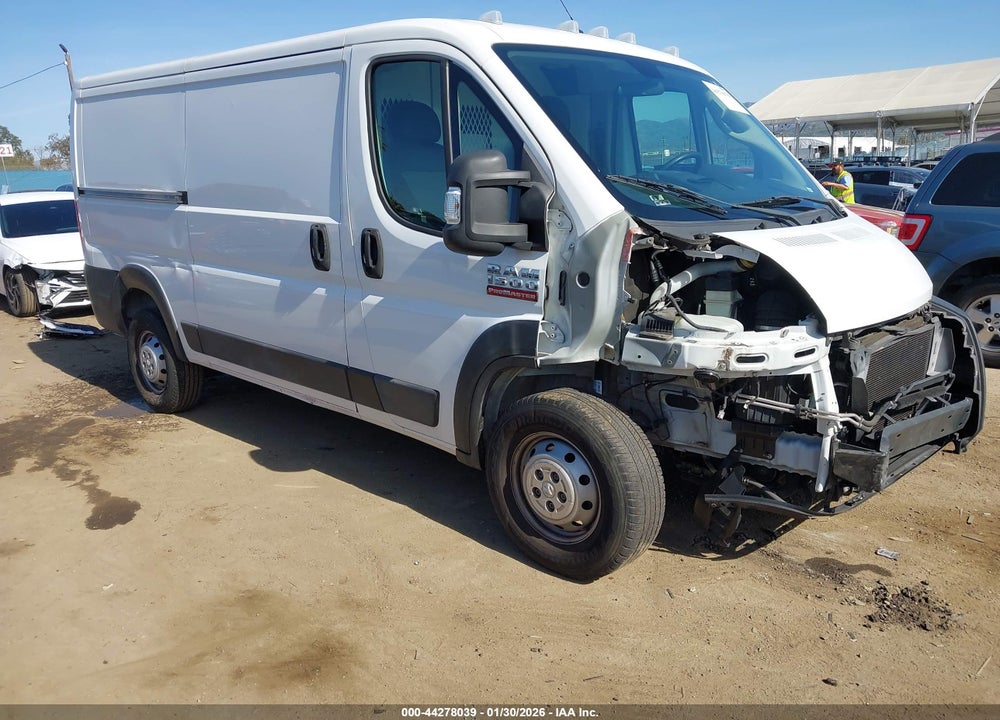 2019 RAM PROMASTER 1500 LOW ROOF 136 WB VIN: 3C6TRVAG6KE502931