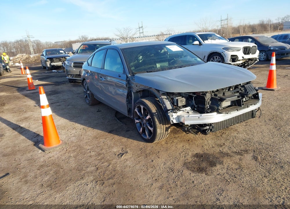2025 HONDA CIVIC HYBRID SPORT TOURING VIN: 19XFL4H90SE009173