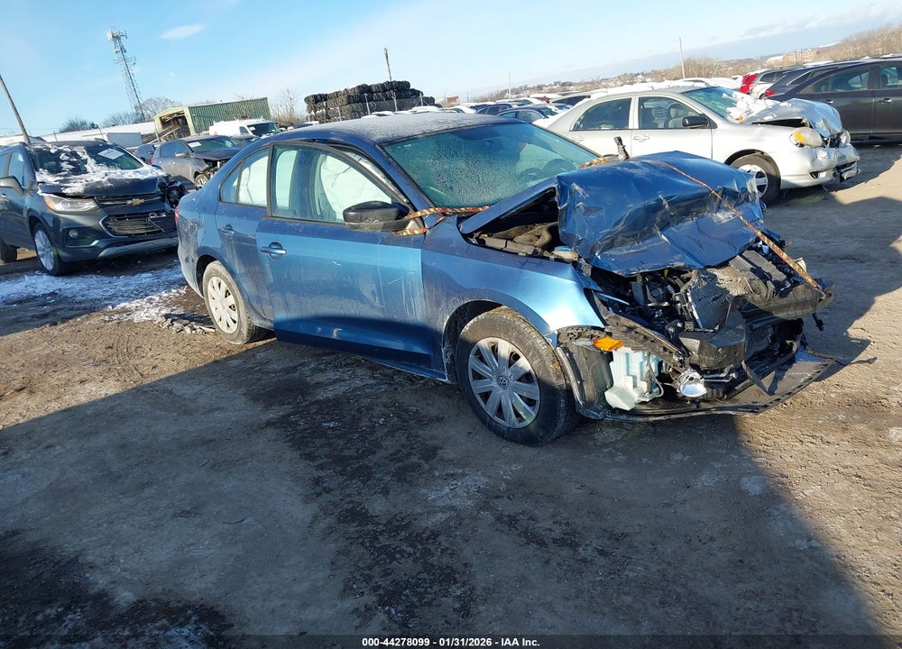 2015 VOLKSWAGEN JETTA 2.0L S VIN: 3VW2K7AJ1FM320062