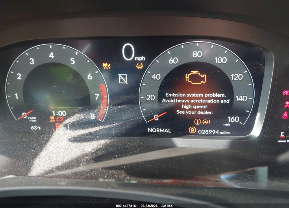 2023 ACURA INTEGRA A-SPEC TECHNOLOGY VIN: 19UDE4H6XPA017994