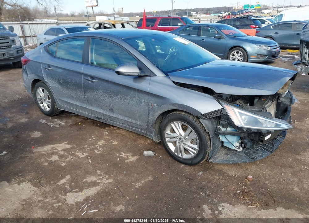 2019 HYUNDAI ELANTRA SEL VIN: 5NPD84LF9KH476741