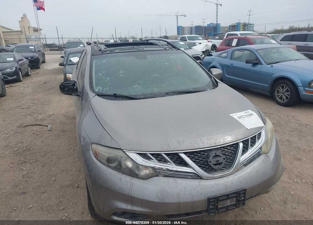 2012 NISSAN MURANO SL VIN: JN8AZ1MU1CW113149