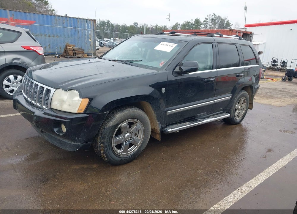 2007 JEEP GRAND CHEROKEE OVERLAND VIN: 1J8HR68257C667147