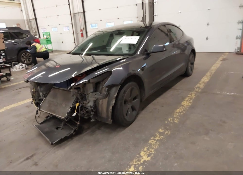 2022 TESLA MODEL 3 REAR-WHEEL DRIVE VIN: 5YJ3E1EA0NF340702