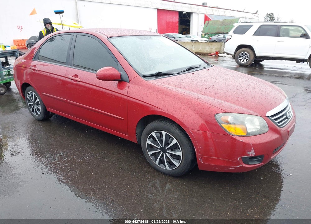 2009 KIA SPECTRA EX VIN: KNAFE222495662358