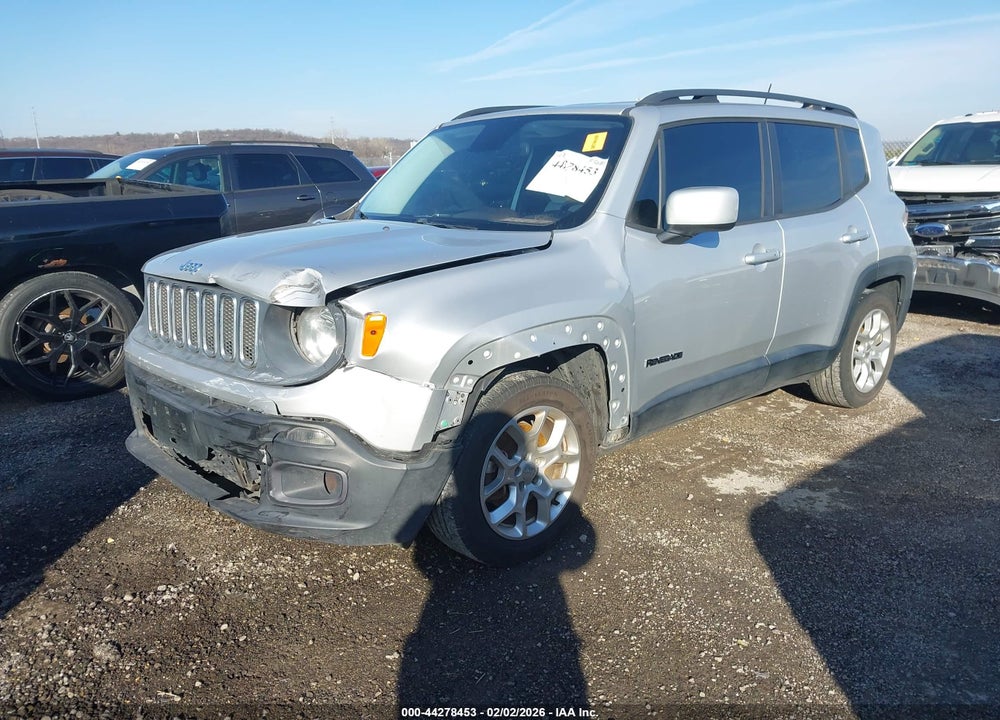 2015 JEEP RENEGADE LATITUDE VIN: ZACCJABT0FPB58107