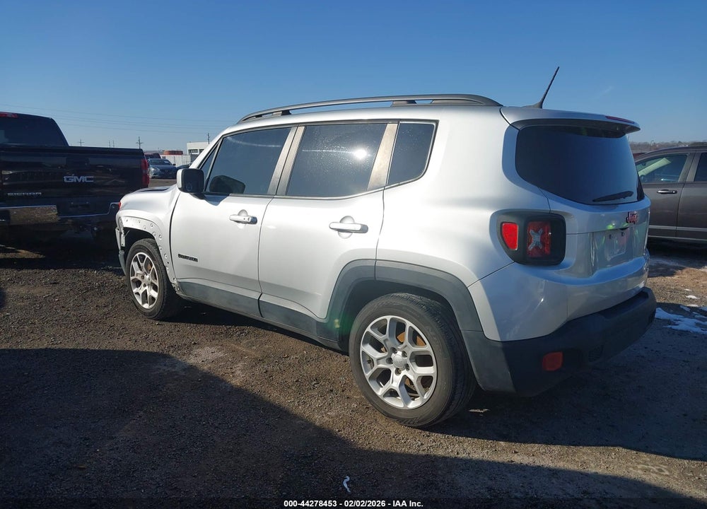 2015 JEEP RENEGADE LATITUDE VIN: ZACCJABT0FPB58107