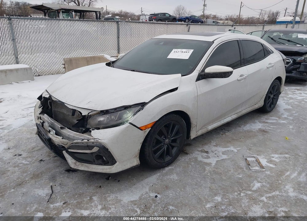 2021 HONDA CIVIC EX VIN: SHHFK7H66MU210212