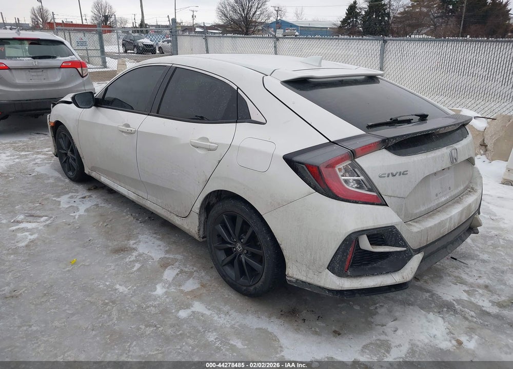 2021 HONDA CIVIC EX VIN: SHHFK7H66MU210212