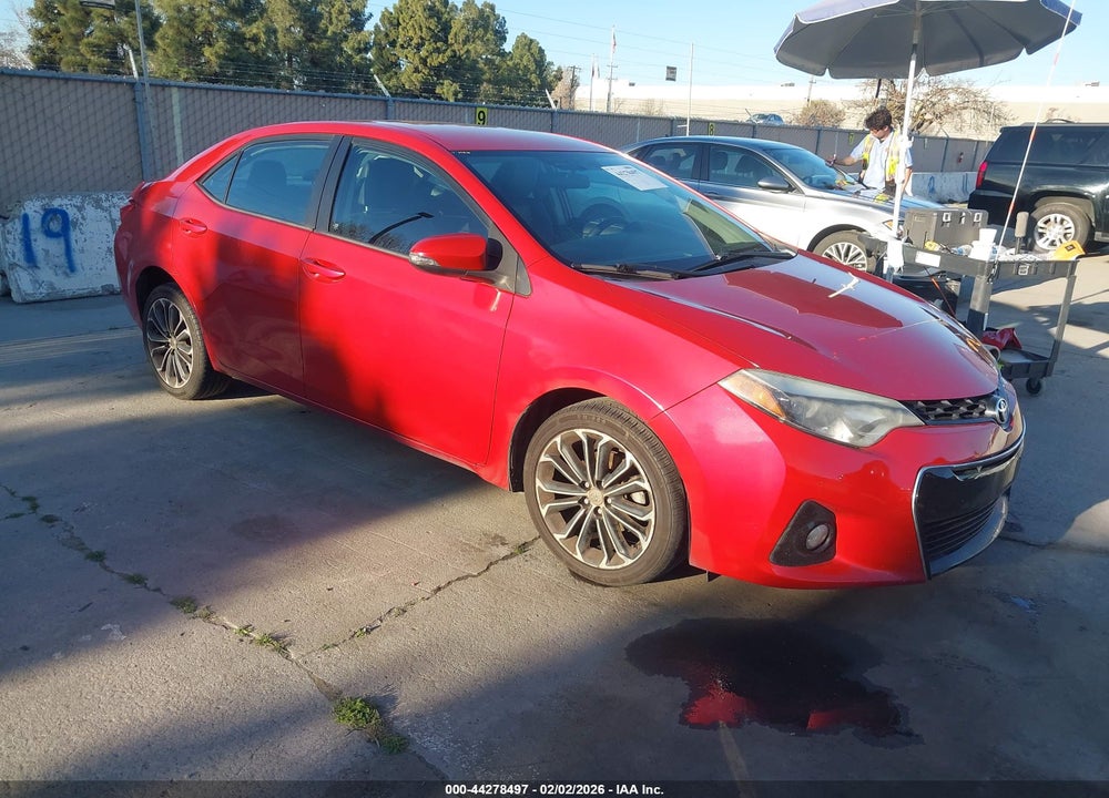 2016 TOYOTA COROLLA S PLUS VIN: 5YFBURHE0GP534326