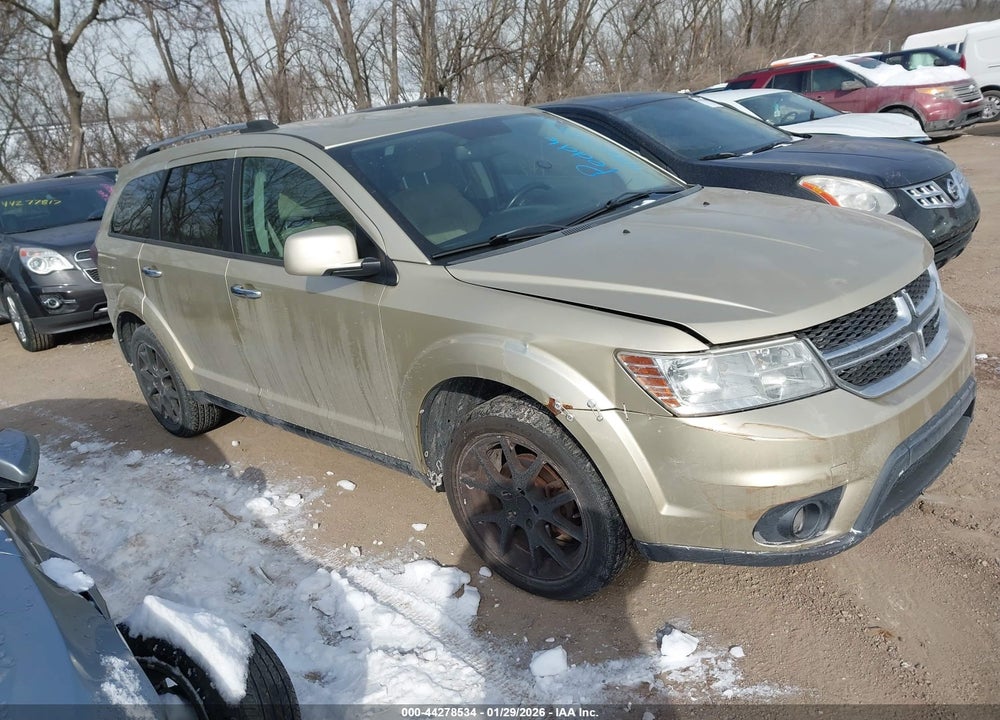 2011 DODGE JOURNEY CREW VIN: 3D4PG3FG2BT572003