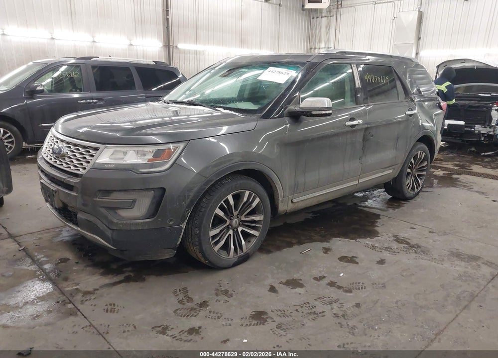 2016 FORD EXPLORER PLATINUM VIN: 1FM5K8HT4GGB25853
