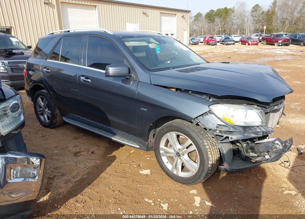 2012 MERCEDES-BENZ ML 350 BLUETEC 4MATIC VIN: 4JGDA2EB6CA075980