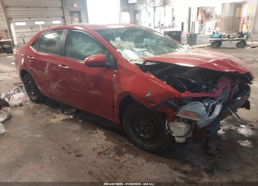 2014 TOYOTA COROLLA LE VIN: 2T1BURHE6EC026536
