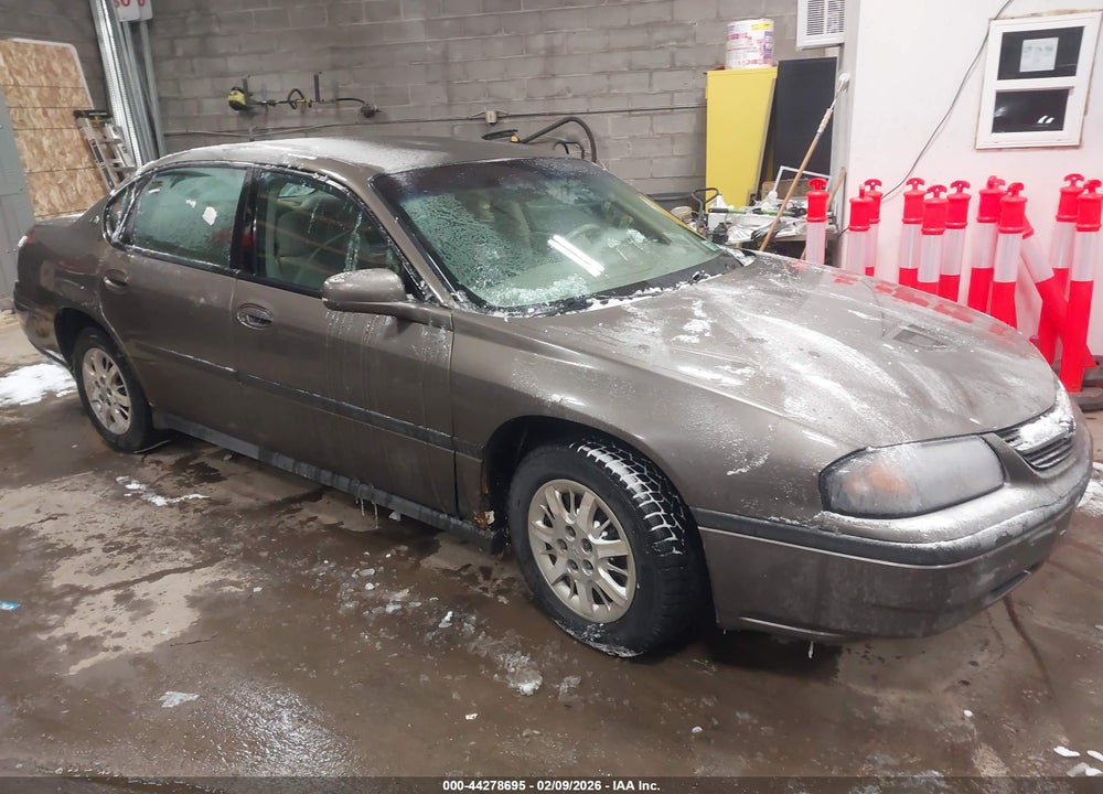 2002 CHEVROLET IMPALA VIN: 2G1WF52E029242514