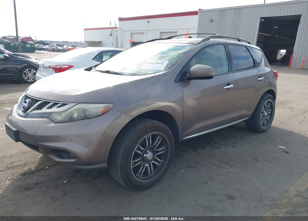 2012 NISSAN MURANO SV VIN: JN8AZ1MW3CW208460