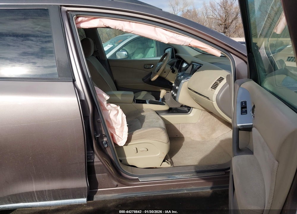 2012 NISSAN MURANO SV VIN: JN8AZ1MW3CW208460