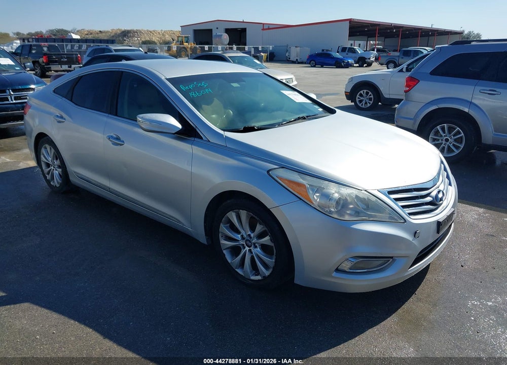 2012 HYUNDAI AZERA VIN: KMHFG4JG2CA186014