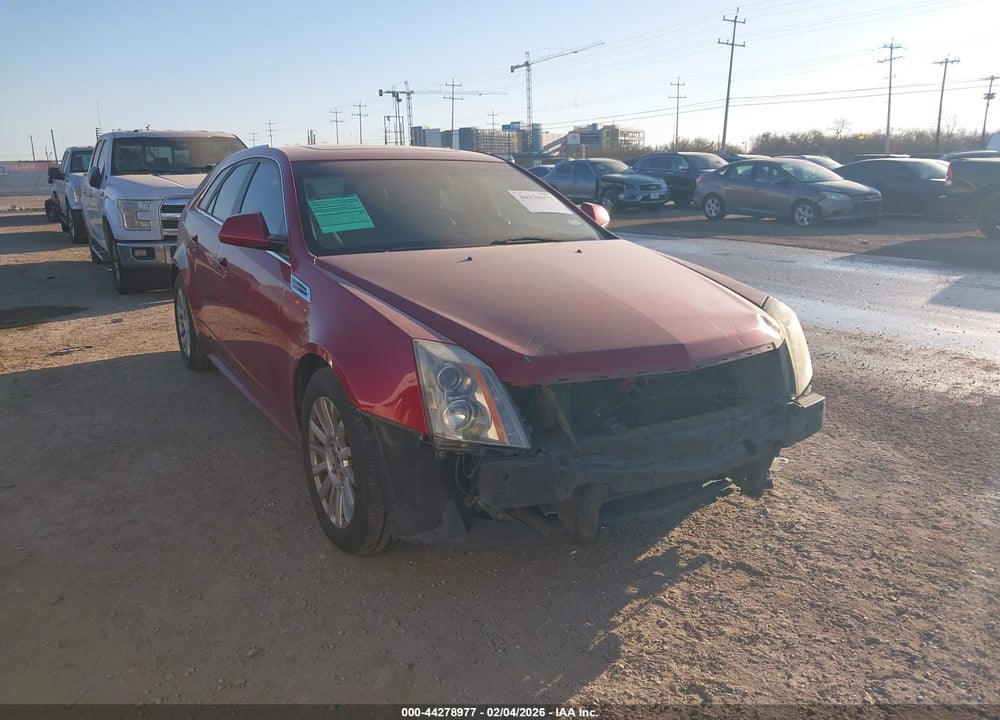 2010 CADILLAC CTS LUXURY VIN: 1G6DF8EG5A0118599