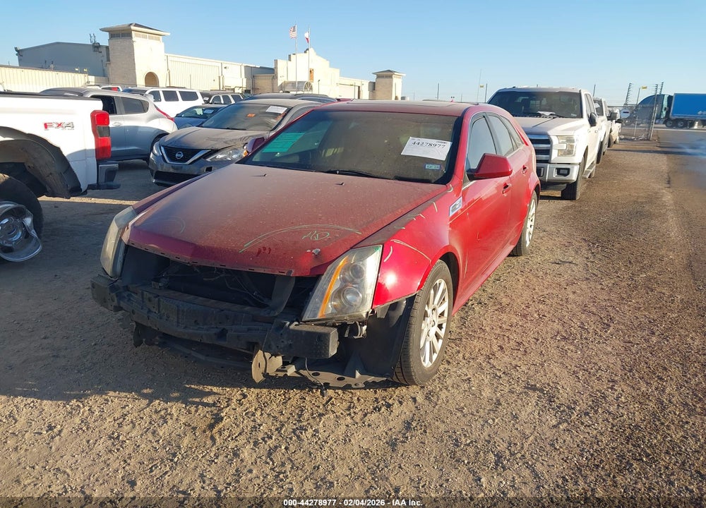 2010 CADILLAC CTS LUXURY VIN: 1G6DF8EG5A0118599