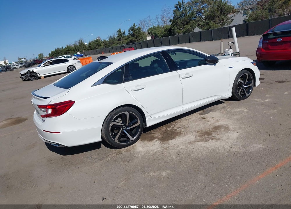 2022 HONDA ACCORD HYBRID SPORT VIN: 1HGCV3F22NA047719