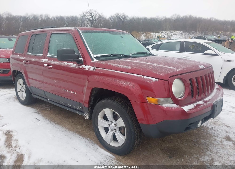 2014 JEEP PATRIOT LATITUDE VIN: 1C4NJRFB7ED517392