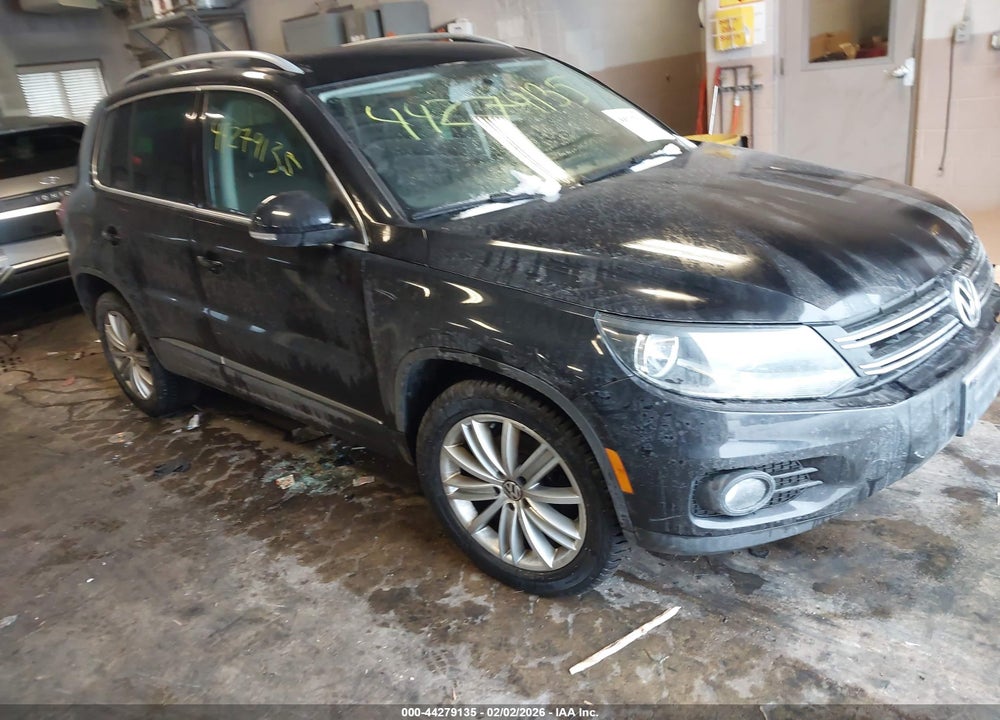 2013 VOLKSWAGEN TIGUAN SE VIN: WVGAV3AX4DW574912