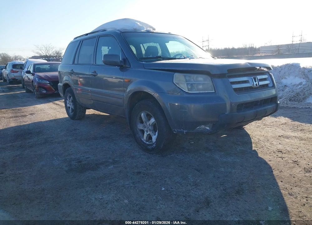 2008 HONDA PILOT EX-L VIN: 5FNYF18518B038180
