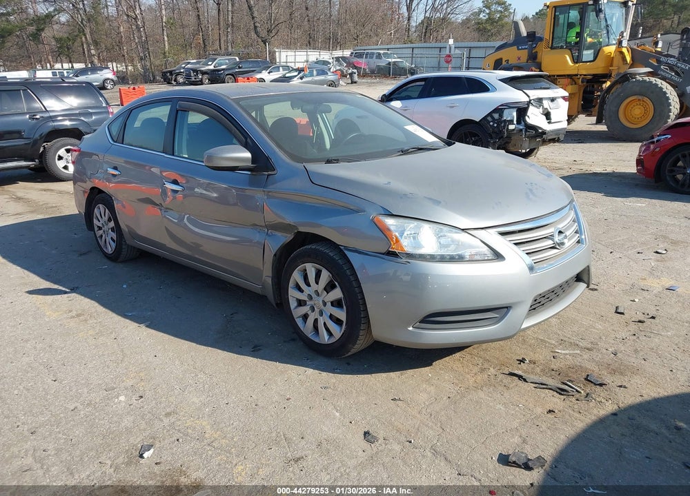 2014 NISSAN SENTRA S VIN: 3N1AB7AP9EY227948