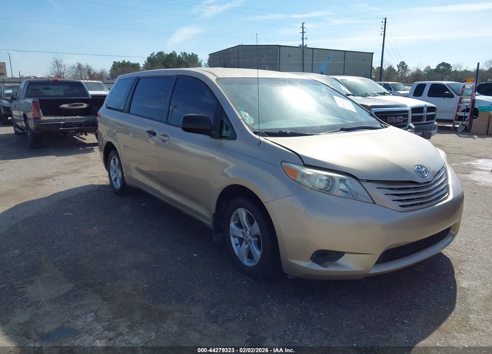 2011 TOYOTA SIENNA VIN: 5TDKA3DC6BS001438