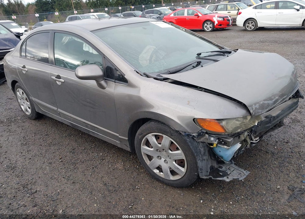 2008 HONDA CIVIC LX VIN: 2HGFA16518H348642