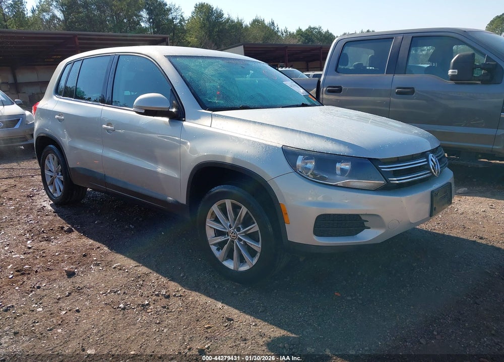 2014 VOLKSWAGEN TIGUAN SE VIN: WVGAV3AX3EW542521